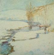 John Henry Twachtman, Winter Landscape